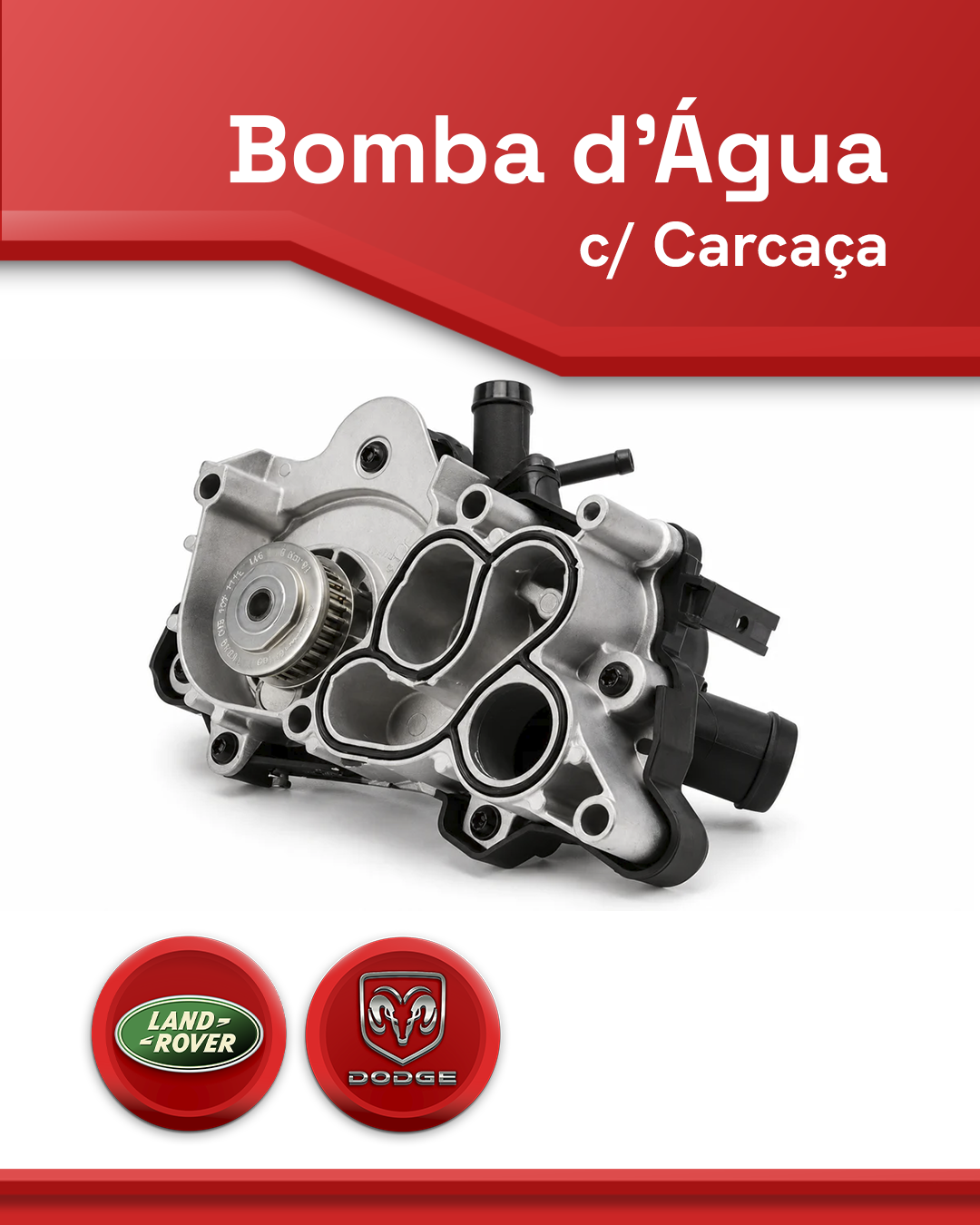 Bomba d’Água com Carcaça – Compatível com Audi A3 / Tiguan / Q3 / Jetta 1.4 TSI