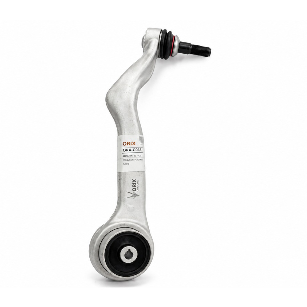 Braço Curvo Inferior LE da Suspensão – Compatível com Audi A4 2007 a 2014 (75mm x 14mm)