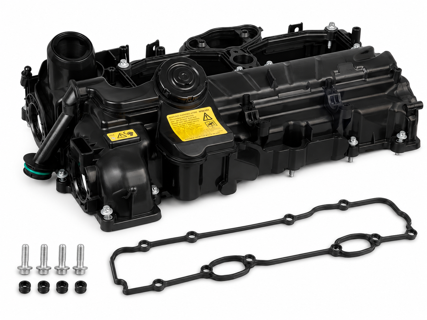 Tampa de Válvula Plástica com Junta M8328Q – Compatível com BMW 320 / 328 / X1 / X3 / X4 Motor N20