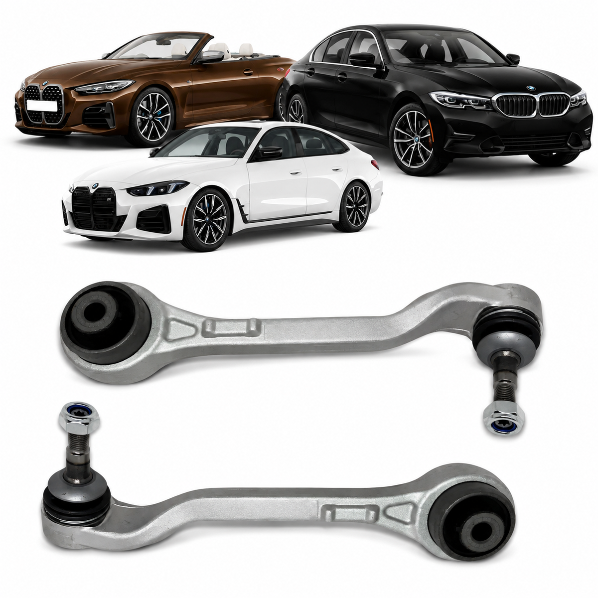 Braço Reto Inferior Dianteiro Esquerdo BMW Série 3 G20 320i / 330i 2020 em Diante
